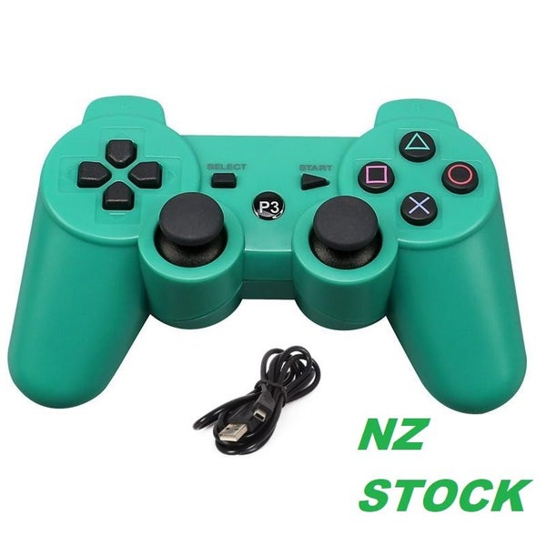 PS3 Wireless Controller ______________ Green Carousel 1