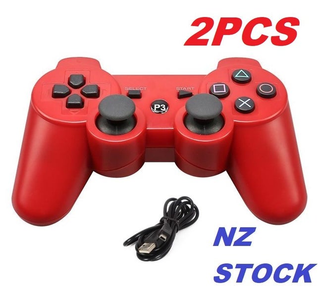 PS3 Wireless Controller ______________ Red Carousel 1