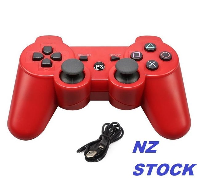 PS3 Wireless Controller ______________ Red Carousel 1