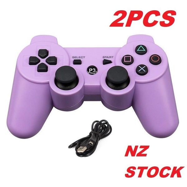 PS3 Wireless Controller ______________ Purple Carousel 1