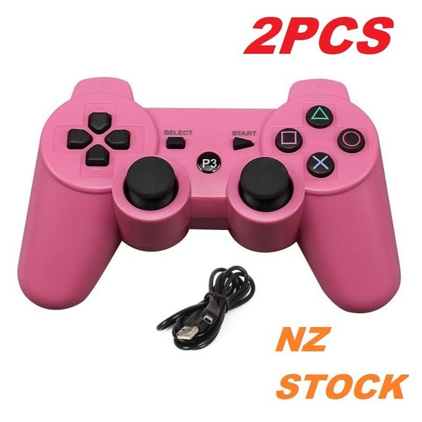 PS3 Wireless Controller ______________ Pink Carousel 1