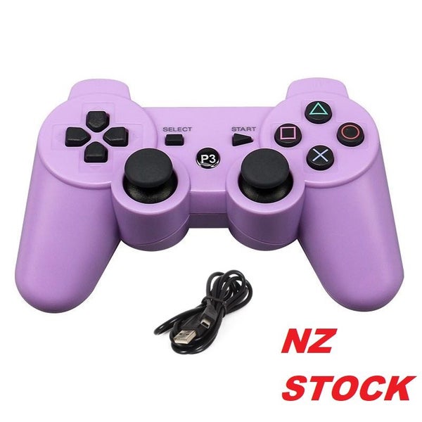 PS3 Wireless Controller ______________ Purple Carousel 1