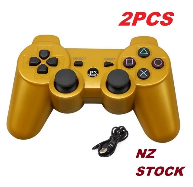 PS3 Wireless Controller ______________ Gold Carousel 1