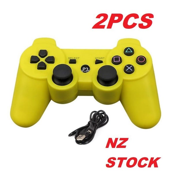 PS3 Wireless Controller ______________ Yellow Carousel 1