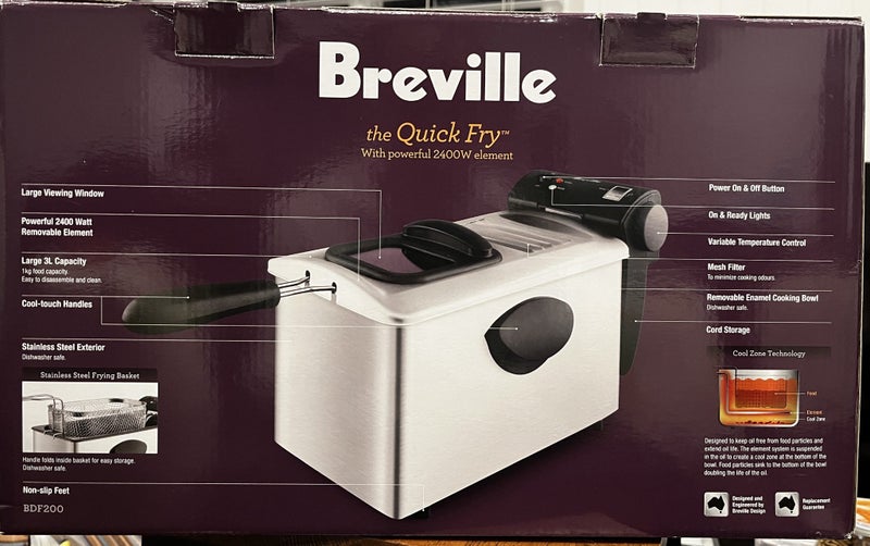 Deep fryer Breville Carousel 2