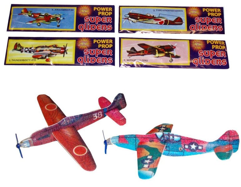 48 World War 2 Toy Aeroplane Gliders Carousel 1