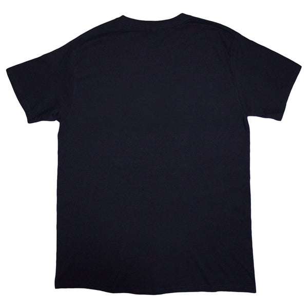 Oasis T Shirt Union Jack Band Logo new Official Unisex Navy Blue Carousel 2