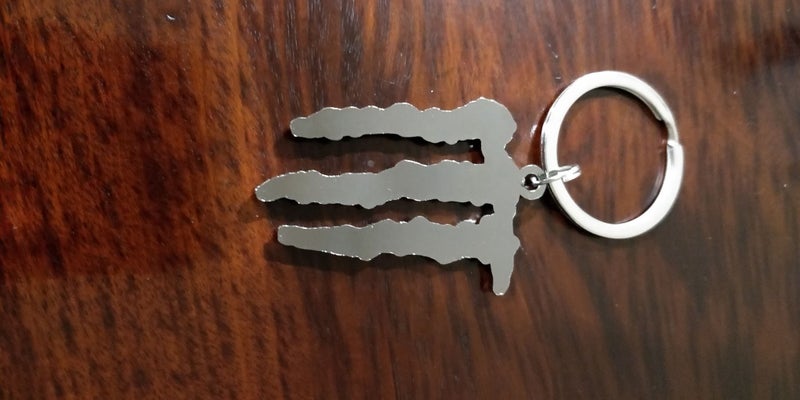 Monster metal keyring Carousel 2