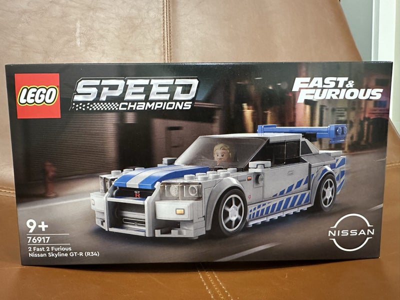 $1 Res Lego 76917 2 Fast 2 Furious Nissan Skyline GT-R (R34) Carousel 1