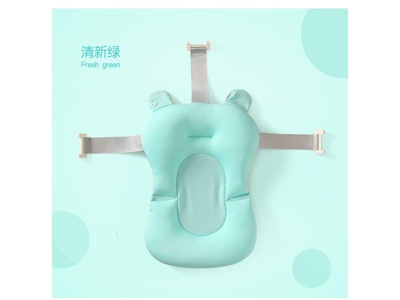 Baby Shower Bath Tub Pad Non-Slip Bathtub Seat Support Mat Newborn Safety Carousel 1