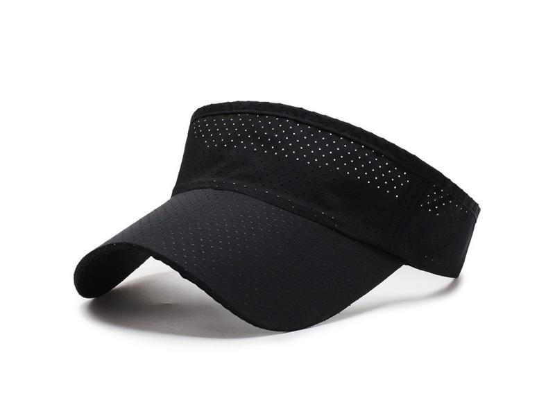 Summer Breathable Air Sun Hats Men Women Adjustable Visor UV Protection Top Carousel 1