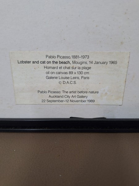 Large Pablo Picasso Framed Print62854318690563111