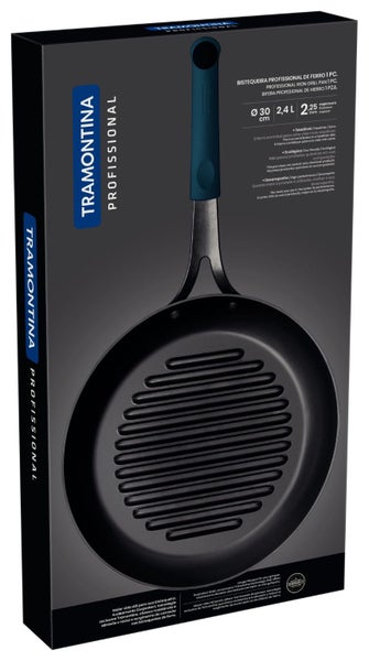 Tramontina Professional Induction Iron Skillet Grill 30cm 2.4l Carousel 2