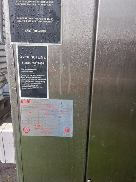 Subway oven Carousel 4