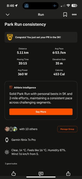 Garmin Fenix 7X Pro Solar watch Carousel 7