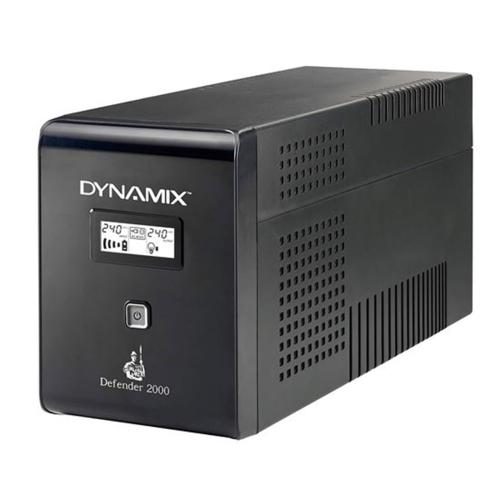 Dynamix UPSD2000 Defender 2000VA(1200W) Line Interactive UPS, 3x NZ Power Carousel 1