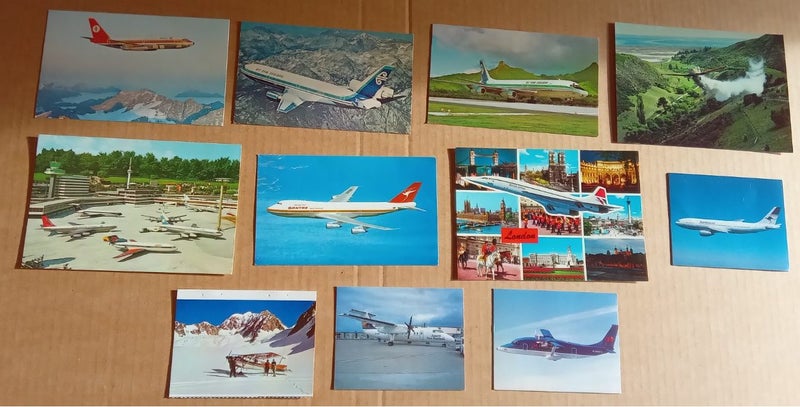 AIRCRAFT POSTCARDS AND CARDS. Carousel 1
