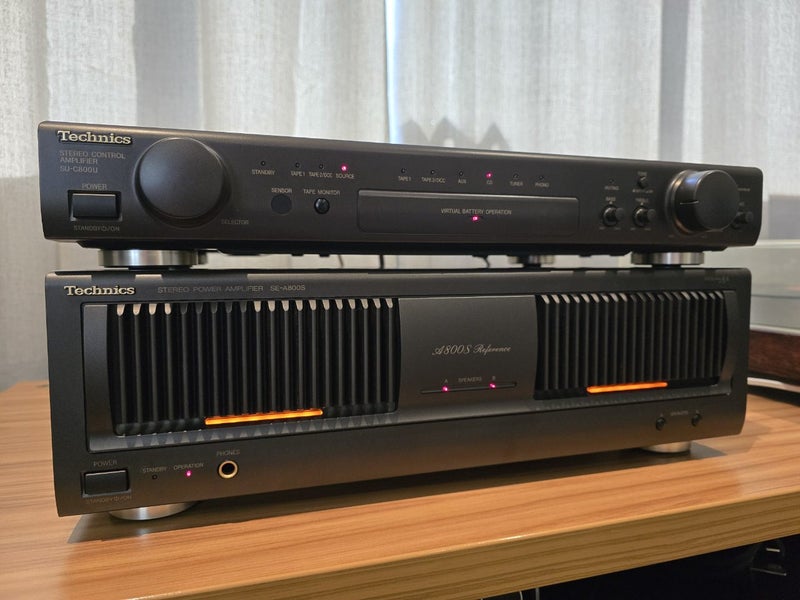 Technics SU-C800U & SE-A800S Pre/Power amplifiers62934711233153112