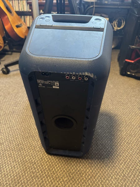 2 karaoke speakers, both need attention. Carousel 5