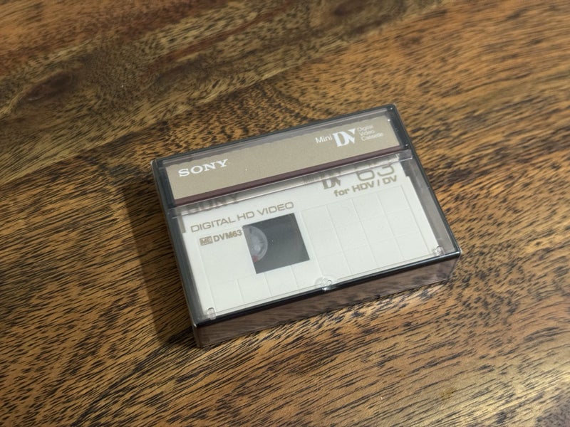 Sony MiniDV Tape 60min Carousel 1