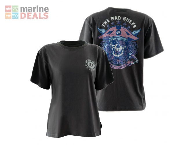 The Mad Hueys Star Pirates Life Womens T-Shirt Ch… Carousel 1