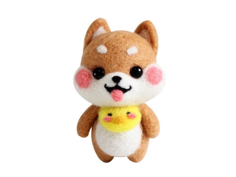 MIUSIE Fashion Custom Doll Wool Felt Craft DIY Non Finished Poked Set Handcraft Carousel 1