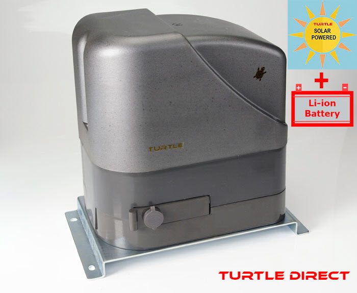 Solar Powered Sliding Gate Opener Kit / SGO-BB-12S62932736811649117