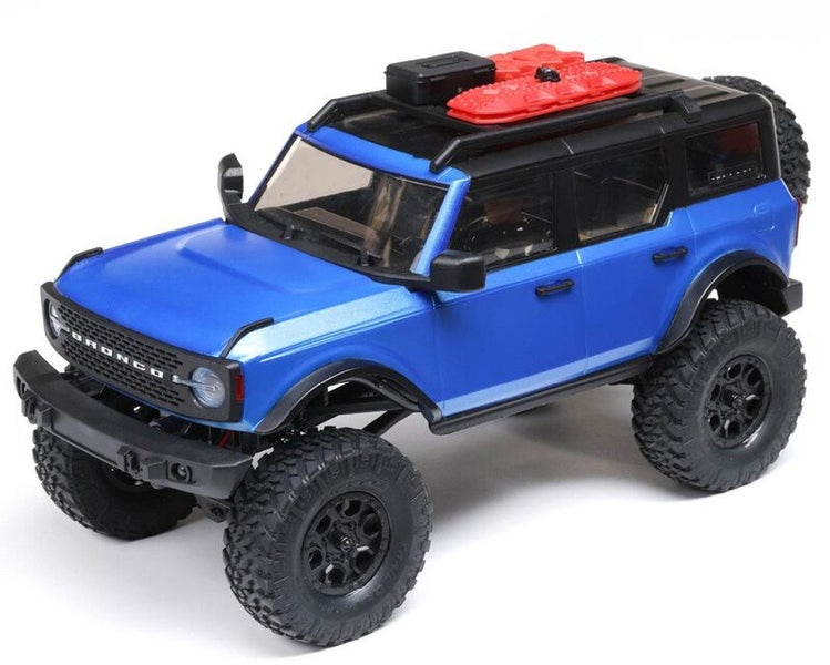 1/24 SCX24 2021 Ford Bronco 4WD Truck RTR, Blue by Axial Carousel 1