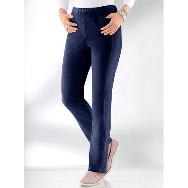 They're Back! Front Pocket Velveteen Jeans - Size 16 - Marine629509552337951123