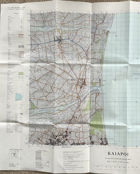 1969 NZMS 1 Sheet S76 Kaiapoi South Island Carousel 2