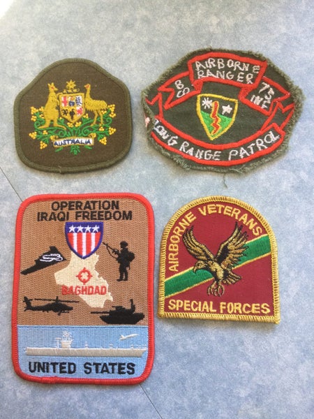 AN AUCTION OF VINTAGE EMBROIDERED MILITARY PATCHES Carousel 2