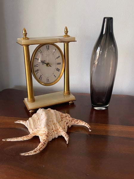 Stunning Handmade Smokey Glass Vase - WJ Hadeland (Norway) '58 Carousel 1