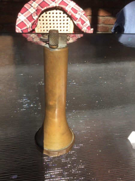 A PAIR OF ORIGINAL MILITARY TRENCH ART CIGARETTE LIGHTERS Carousel 1