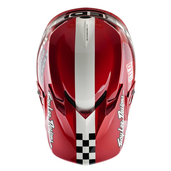 YOUTH GP PRO HELMET FIFTY-50 WHITE / RED Carousel 3