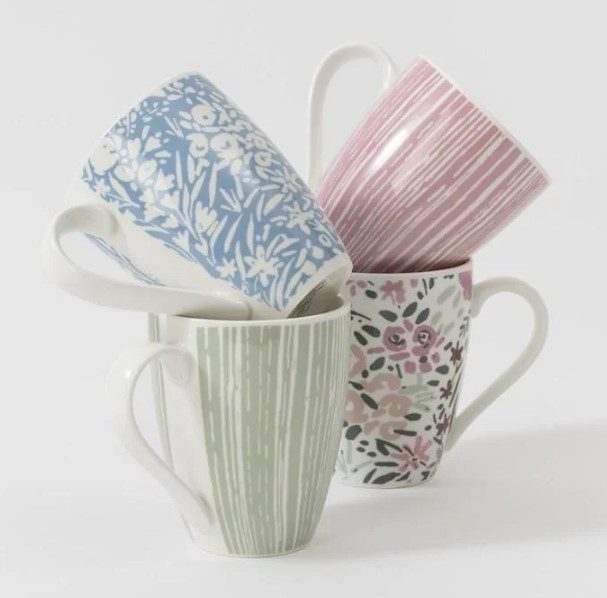 Hampton & Mason Somerset 300ml Coffee Mug 4pk Carousel 1