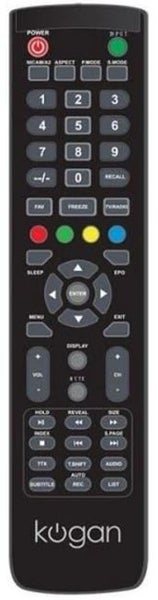 Kogan TV Remote Control (Z001) Carousel 1