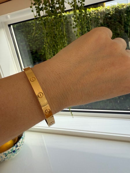 Cartier Gold LOVE bracelet (Size 17)62863232271106114
