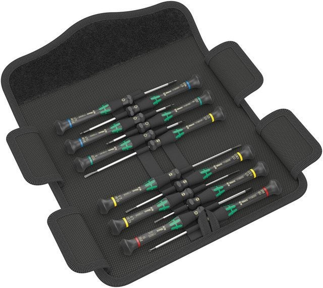 Wera 05073675001 Kraftform Micro 12 Universal 1 screwdriver set 12pc Carousel 1