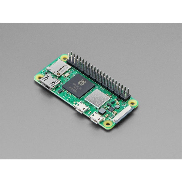 Raspberry Pi Zero 2 W with Soldered Male Header 1GHz Quad-Core ARM, 512MB LPDDR2 Carousel 2