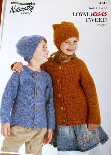 Kids Jacket and Hat Patterns szs 2-8 yrs Carousel 1