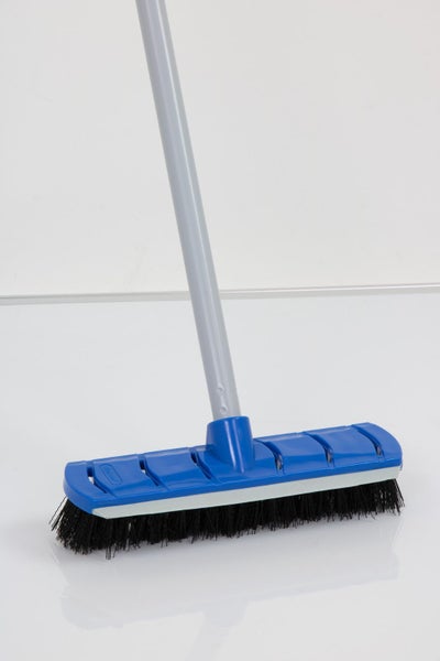 Floor & Tile Brush with Squeegee - 45 Degree Brush Head - 26cm Wide Carousel 2