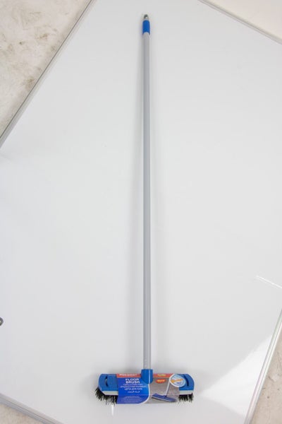 Floor & Tile Brush with Squeegee - 45 Degree Brush Head - 26cm Wide Carousel 3