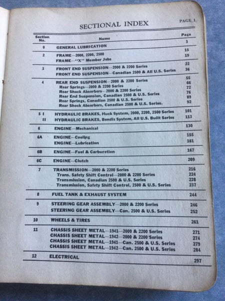 A RARE EARLY 1941-1942 PONTIAC SERVICE MANUAL Carousel 2