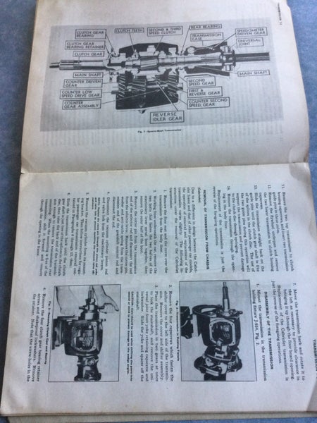 A RARE 1946 CHEVROLET MAINTENANCE MANUAL Carousel 7
