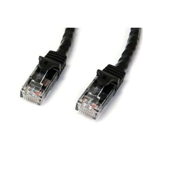 Startech 10M Black Snagless Cat6 Utp Patch Cable Carousel 1