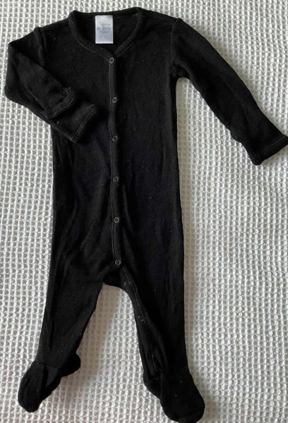 Black Teeny Weeny Kiwi merino blend all in one, size 0062854320971395118