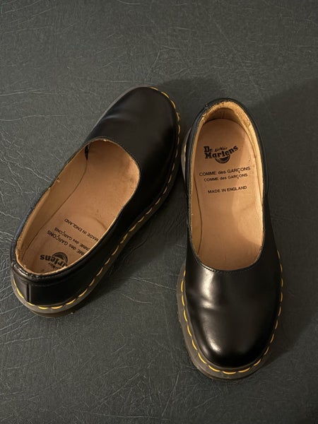 Rare Comme des Garçon Dr Marten slip ons: Mie Pumps629327315592971118