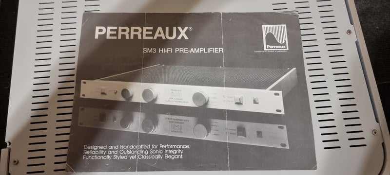Perreaux SM3 Dual channel ClassA Preamplifier62931721343105112