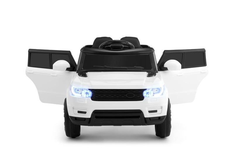 Kids Range Rover-Inspired Ride-On Car (White), KARDRVCRWHA Carousel 2