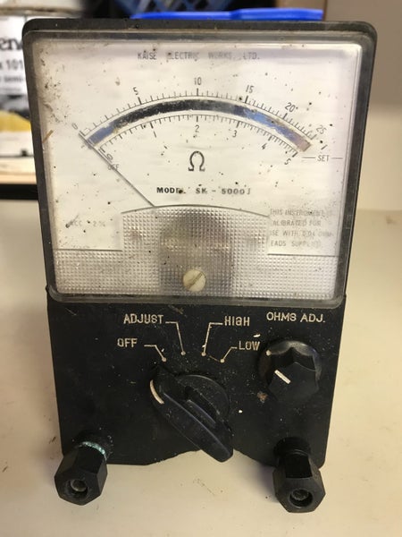Vintage Kaise 5000 Series Multi Range Meter Carousel 1